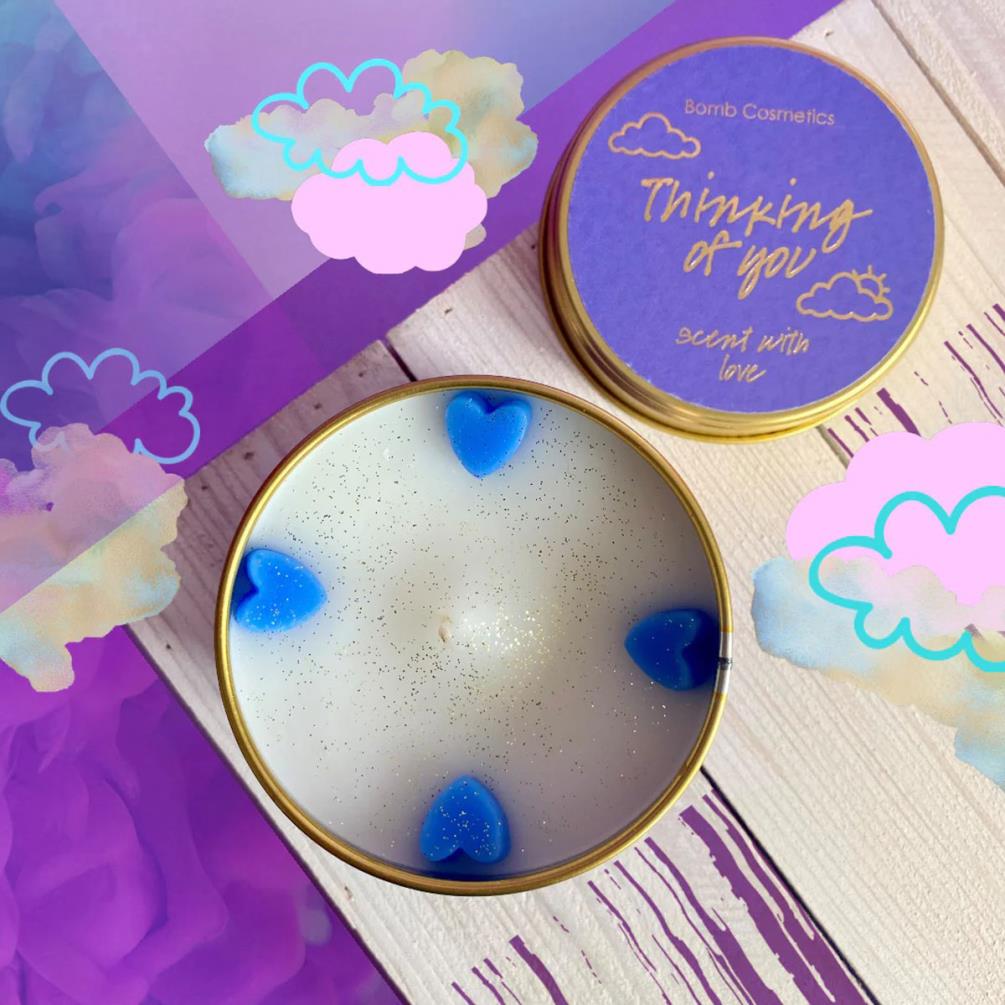 Bomb Cosmetics Thinking Of You Tin Candle Extra Image 1